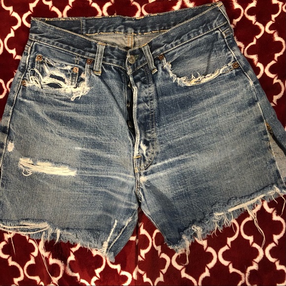 Levi's Pants - Cut off 501 Levi jean shorts . Size 28